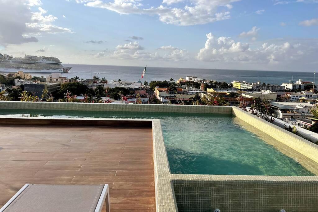 Brand New Condo With Rooftop Pool Cozumel Extérieur photo
